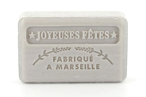 125g French Christmas Soap - Silver